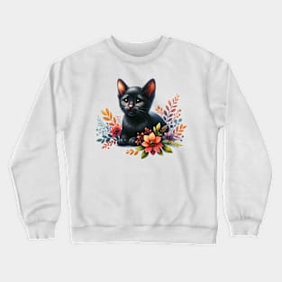 Bombay Kitten Crewneck Sweatshirt